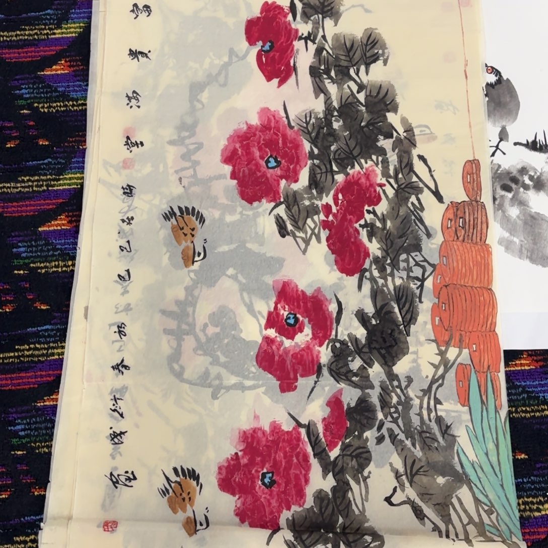 国画国画老师作品刘