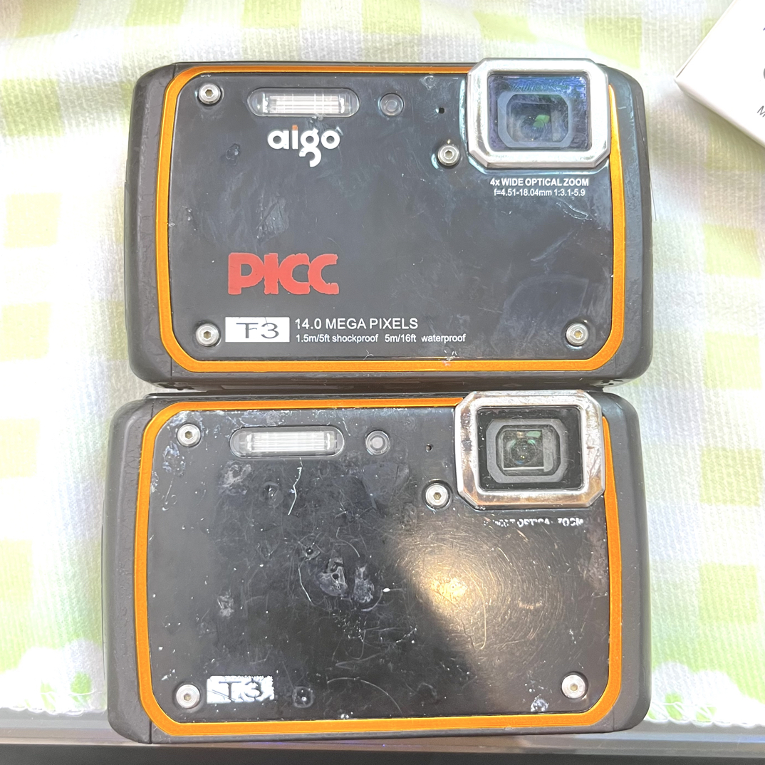 8新 aigo/爱国者 t3 500w像素picc保险公司定制机 出片有picc水印