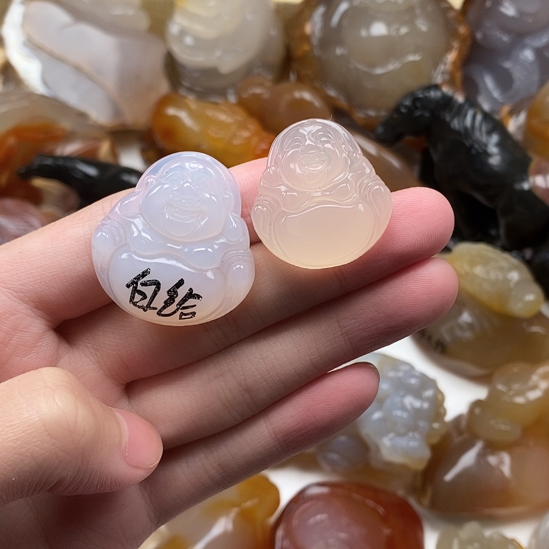 玛瑙/玉髓未镶嵌颈饰