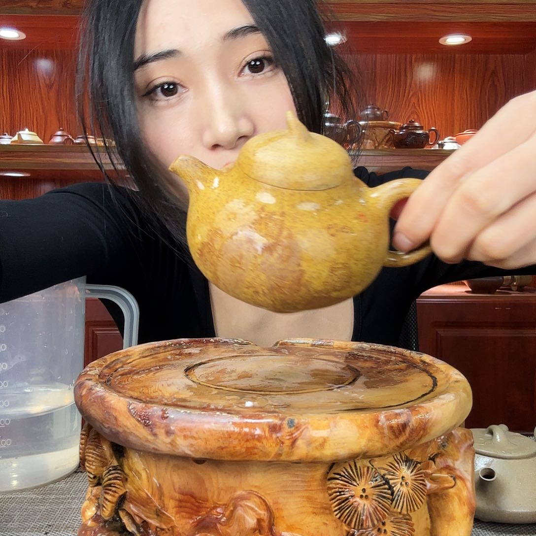 紫砂茶壶一壶李紫砂