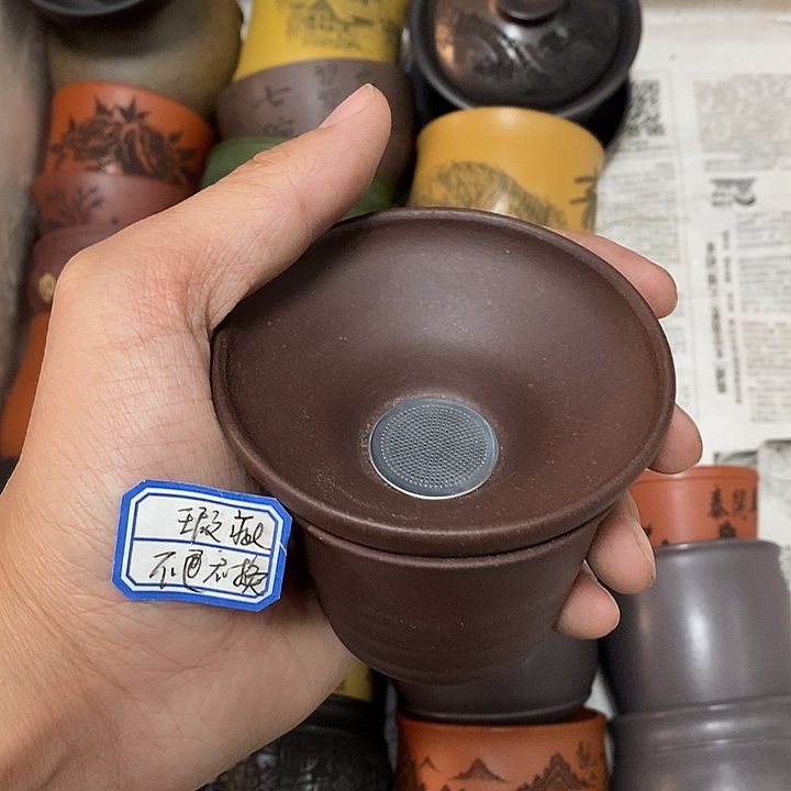 紫砂茶杯瑕疵不退不换
