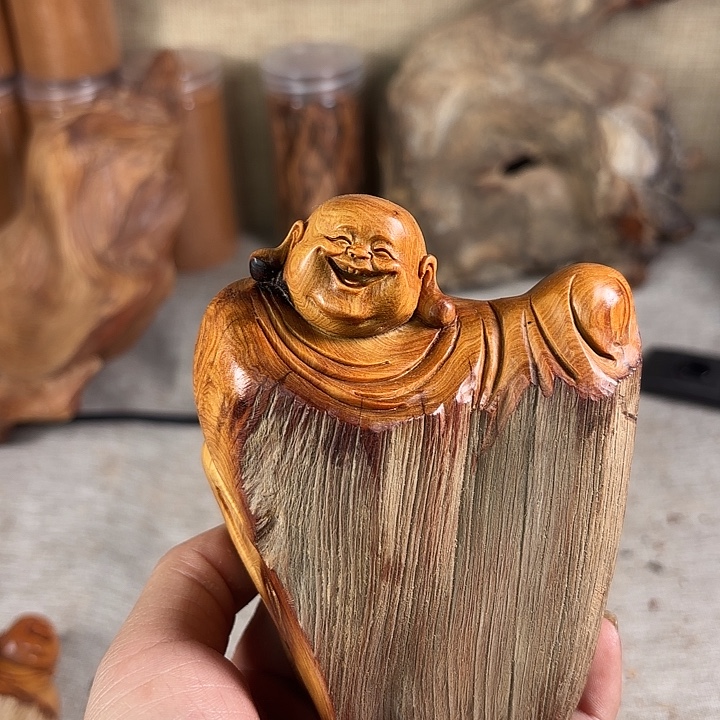 山***水崖柏崖柏雕刻乐乐