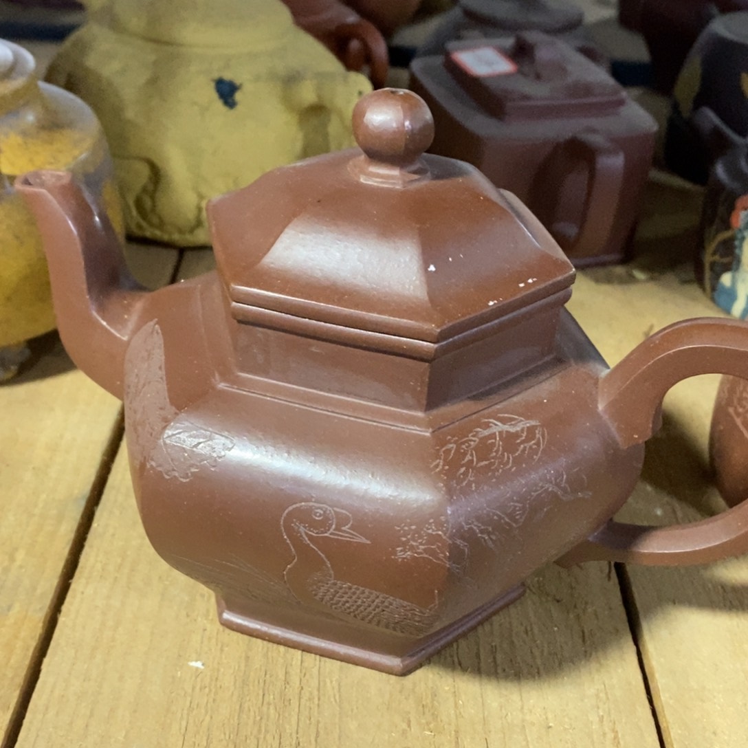 紫砂茶壶原矿手工248