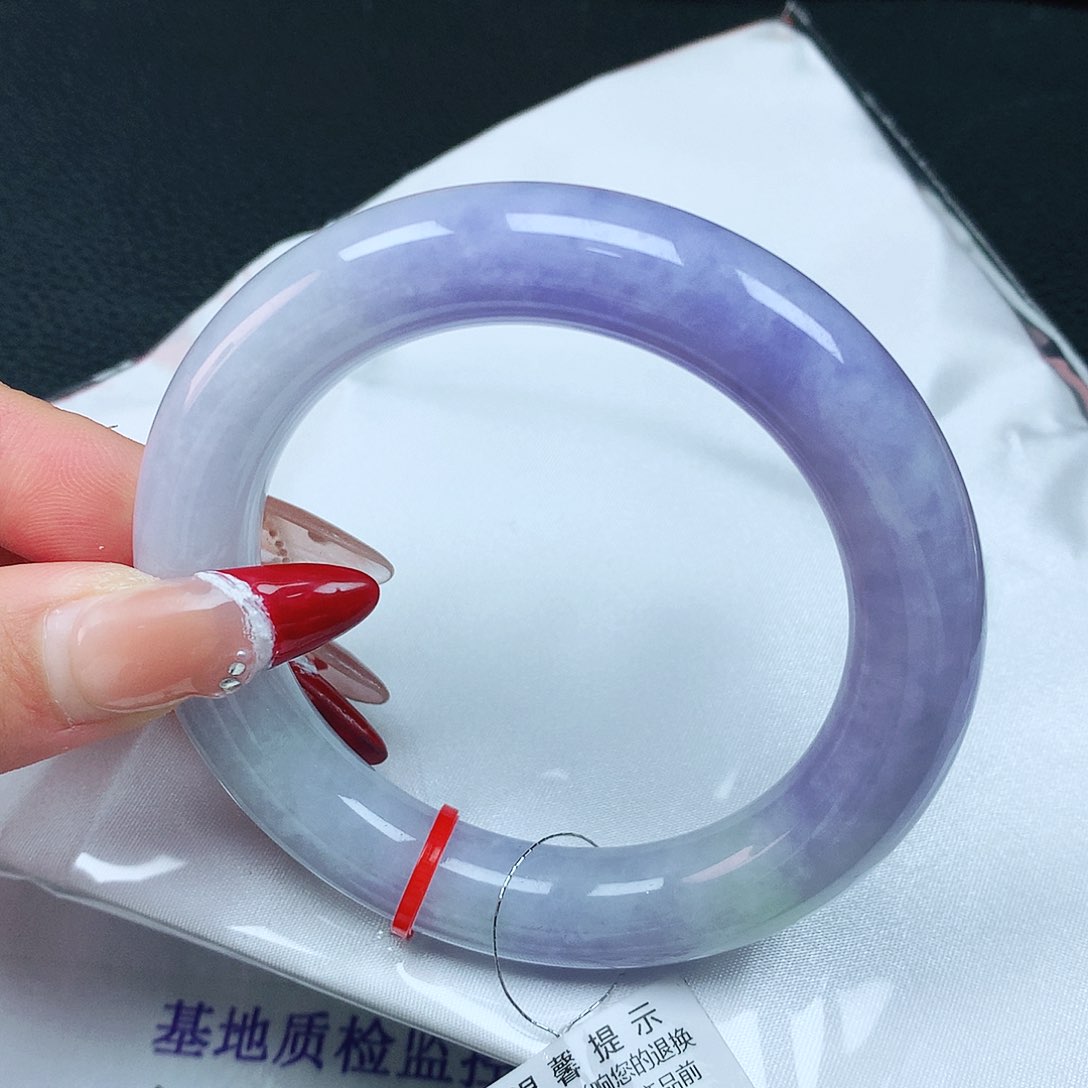 翡翠手镯未镶嵌56胖