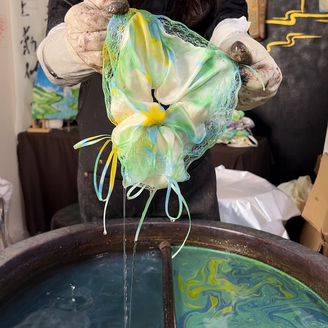 617蕾丝发圈千里江山