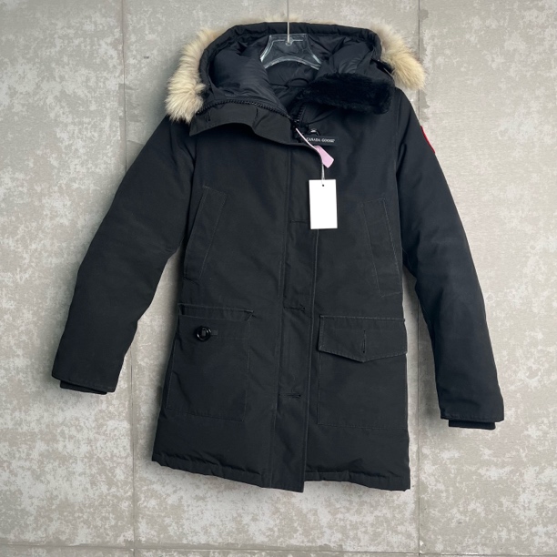 未使用 WE11 DONE S*1/加拿大鹅/派克中长款羽绒服/17572