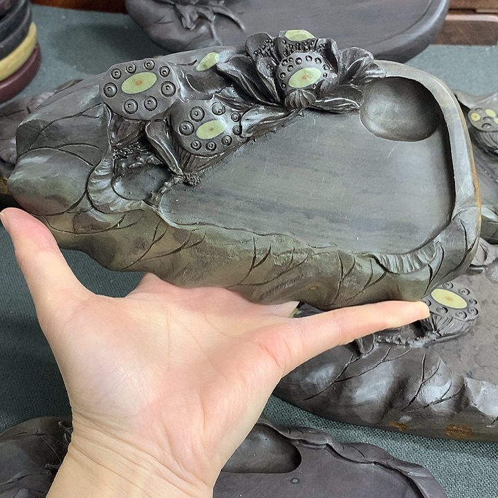 广东肇庆原石端砚