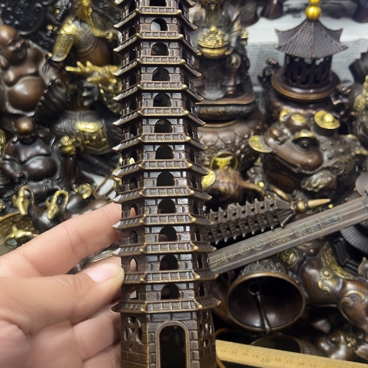 顺顺利利，铜器摆件