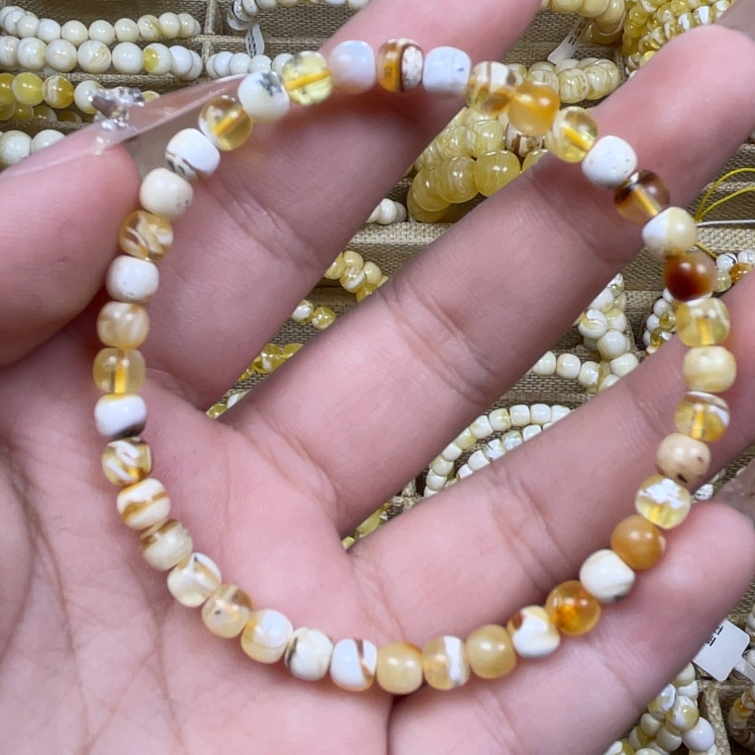 手绳琥珀未镶嵌5m