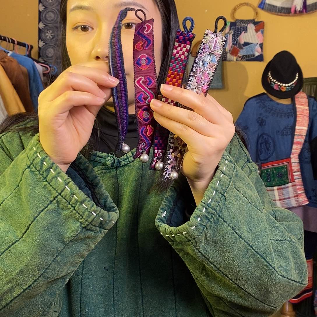 织绣手工制作手腕