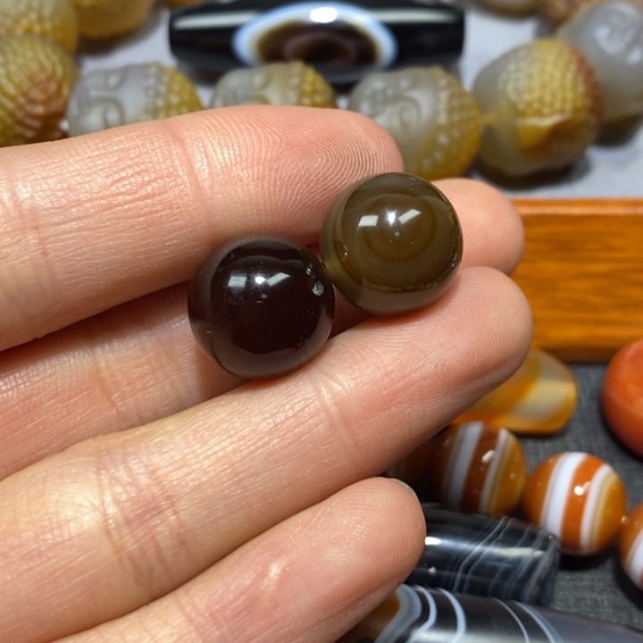 玛瑙/玉髓未镶嵌颈饰