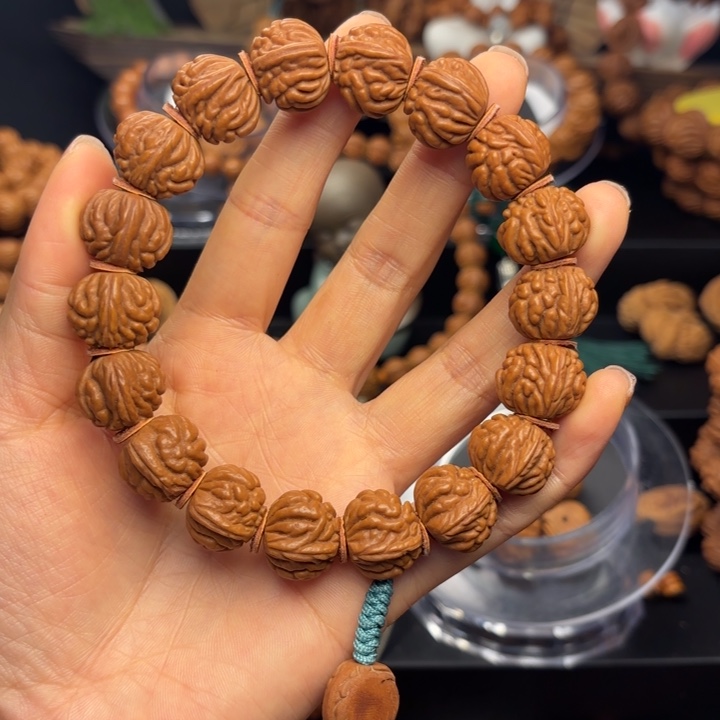 桃核吊坠守****歌野生红魔16尺寸