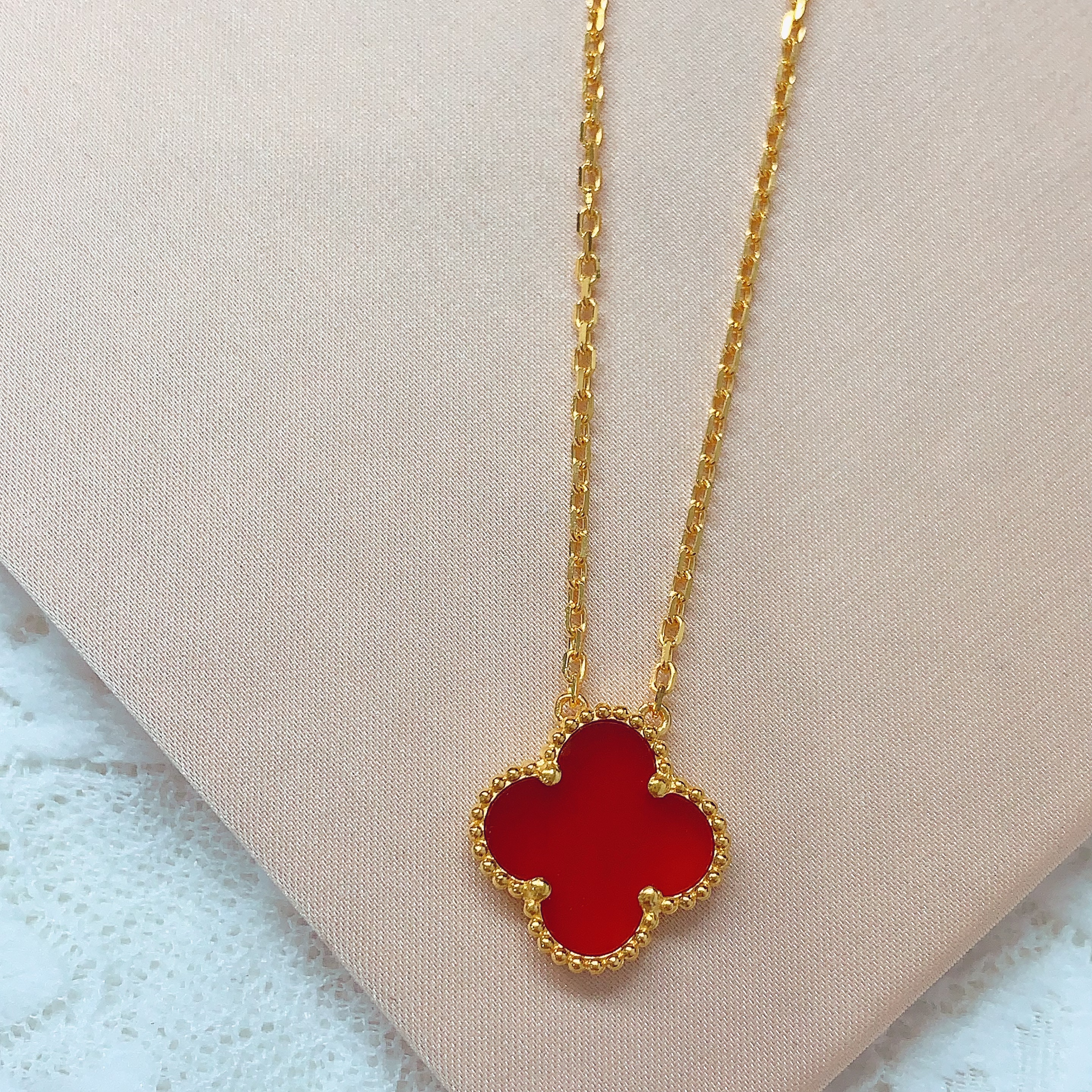 【水贝黄金】足 金999单花套链C200