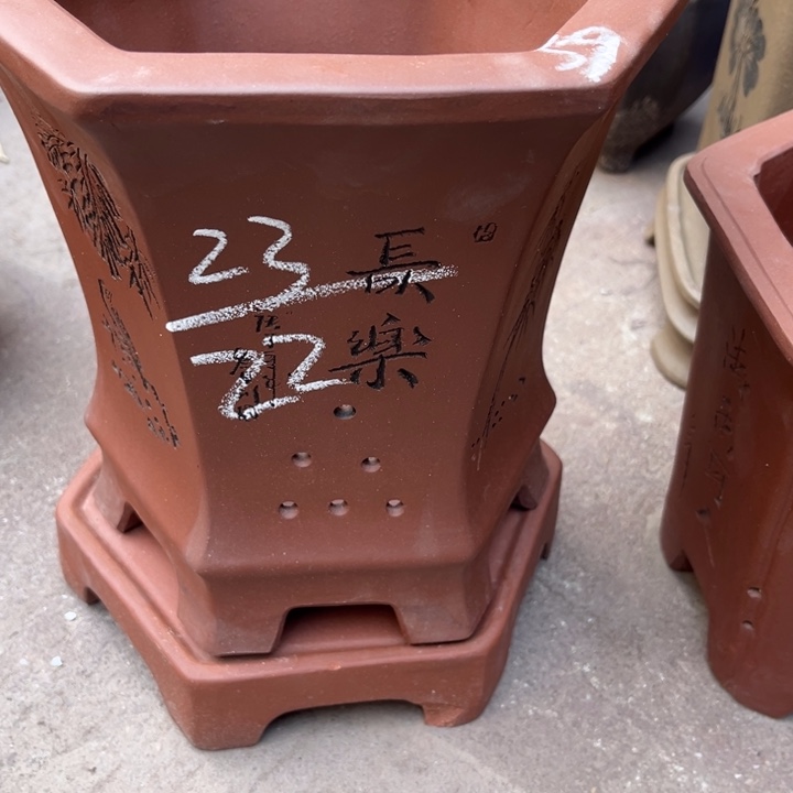 紫砂花盆宜兴紫砂