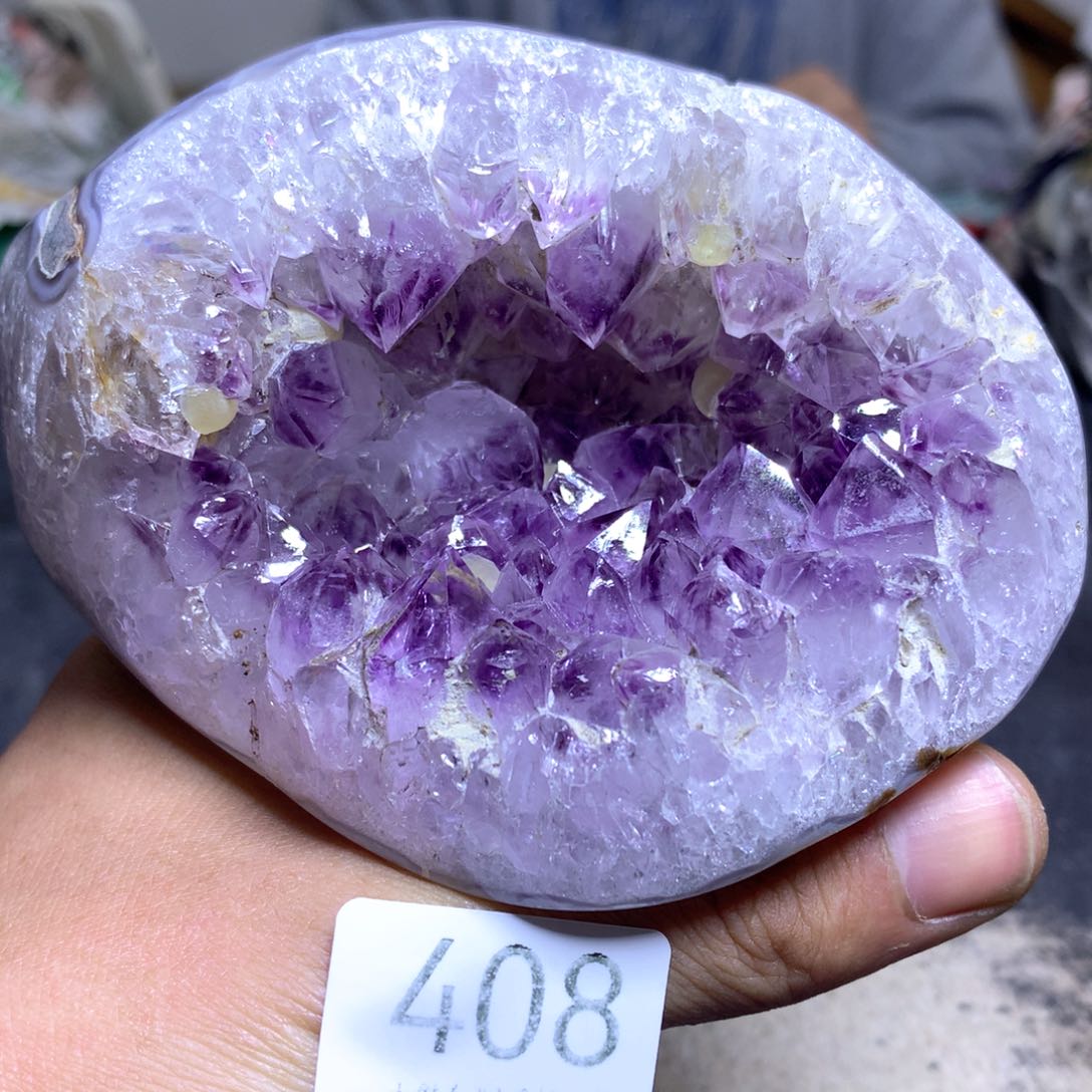 紫晶摆件未镶嵌紫晶408