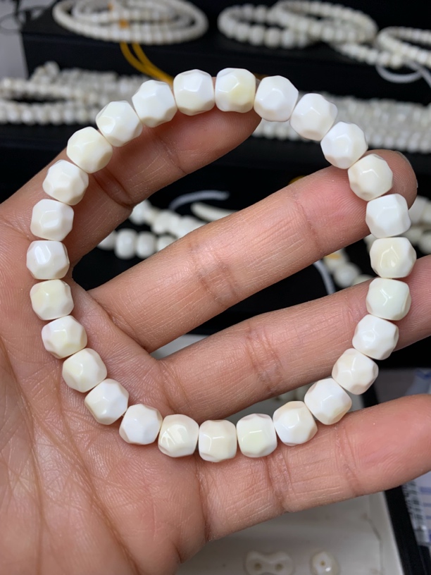 猪牙8无相单圈手串全品