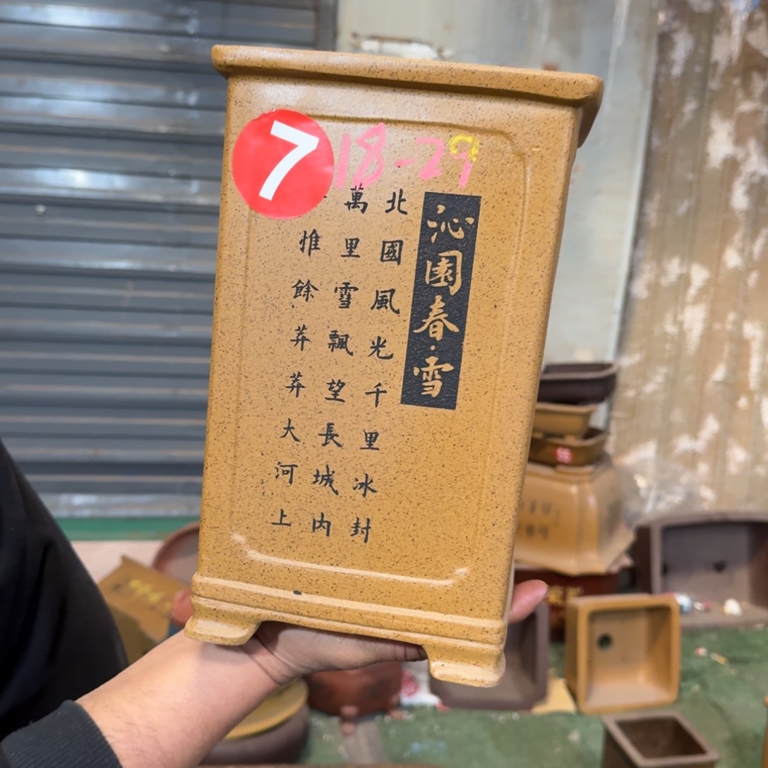 紫砂花盆紫砂花盆