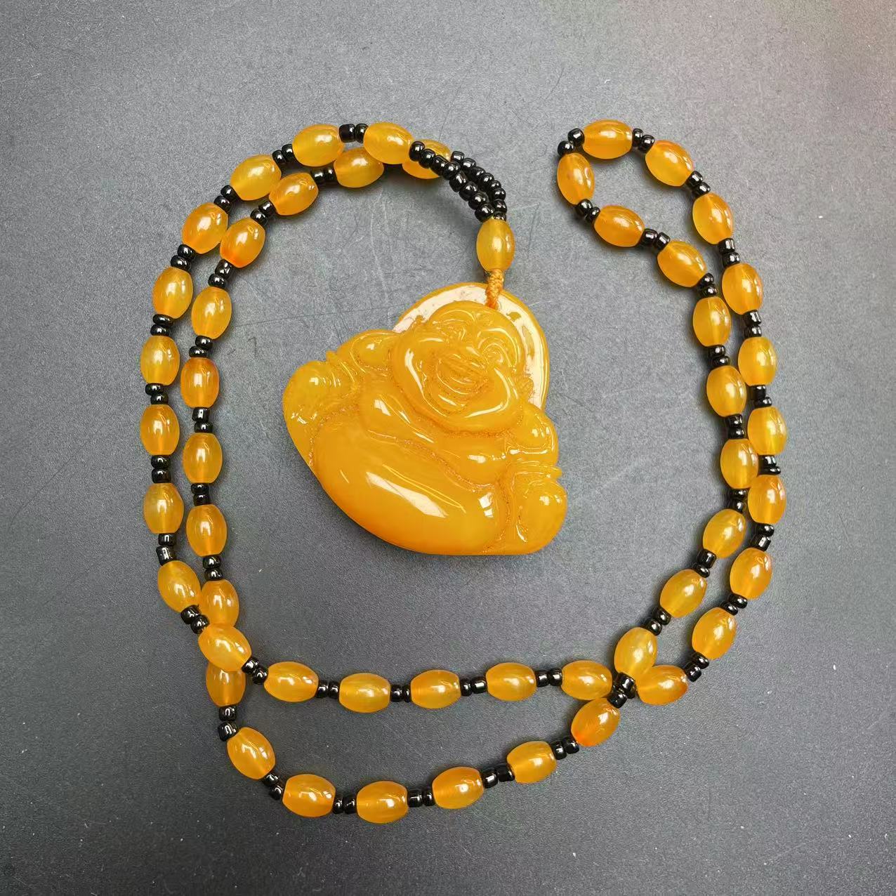 F黄吊坠涵哲堂高端精选SC008