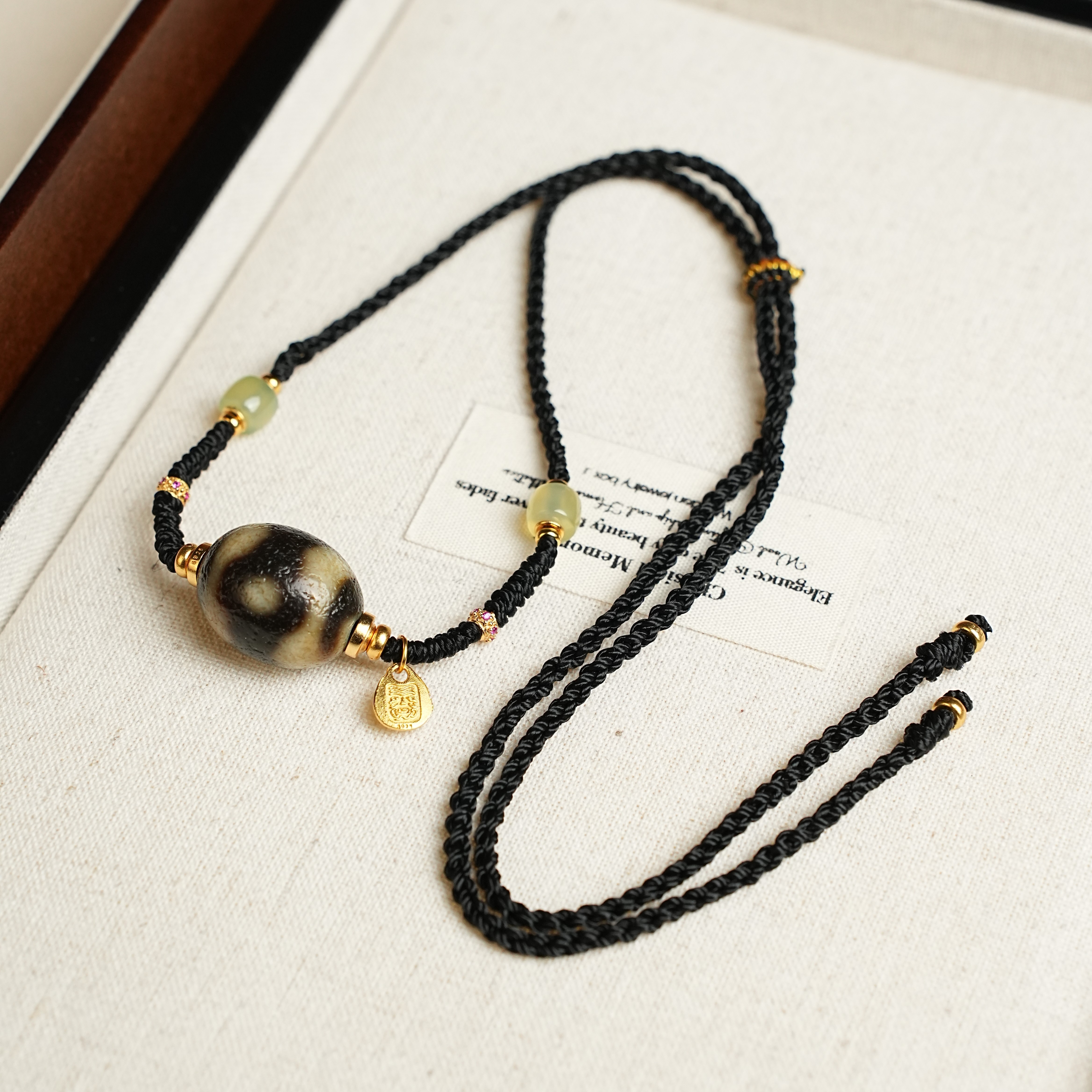 【观澜珠宝】坛城三玛瑙项链 民族风藏式吊坠 多样发其一 2205