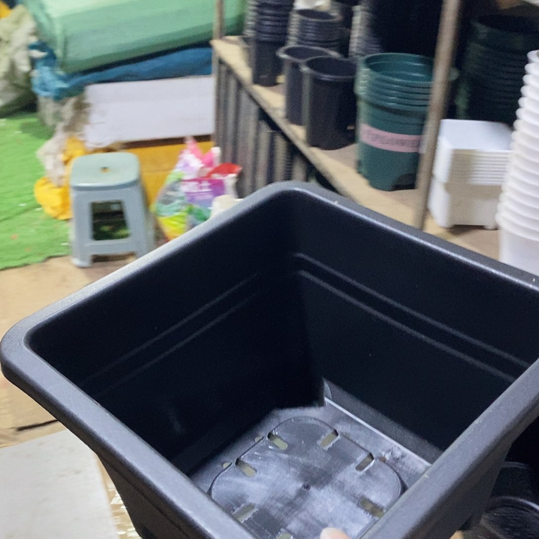 塑料新27公分大黑方盆3个 