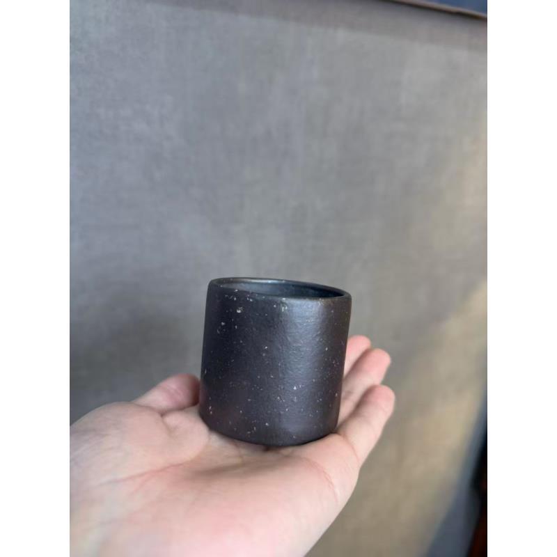 银星砂玄铁石黄直筒主人杯