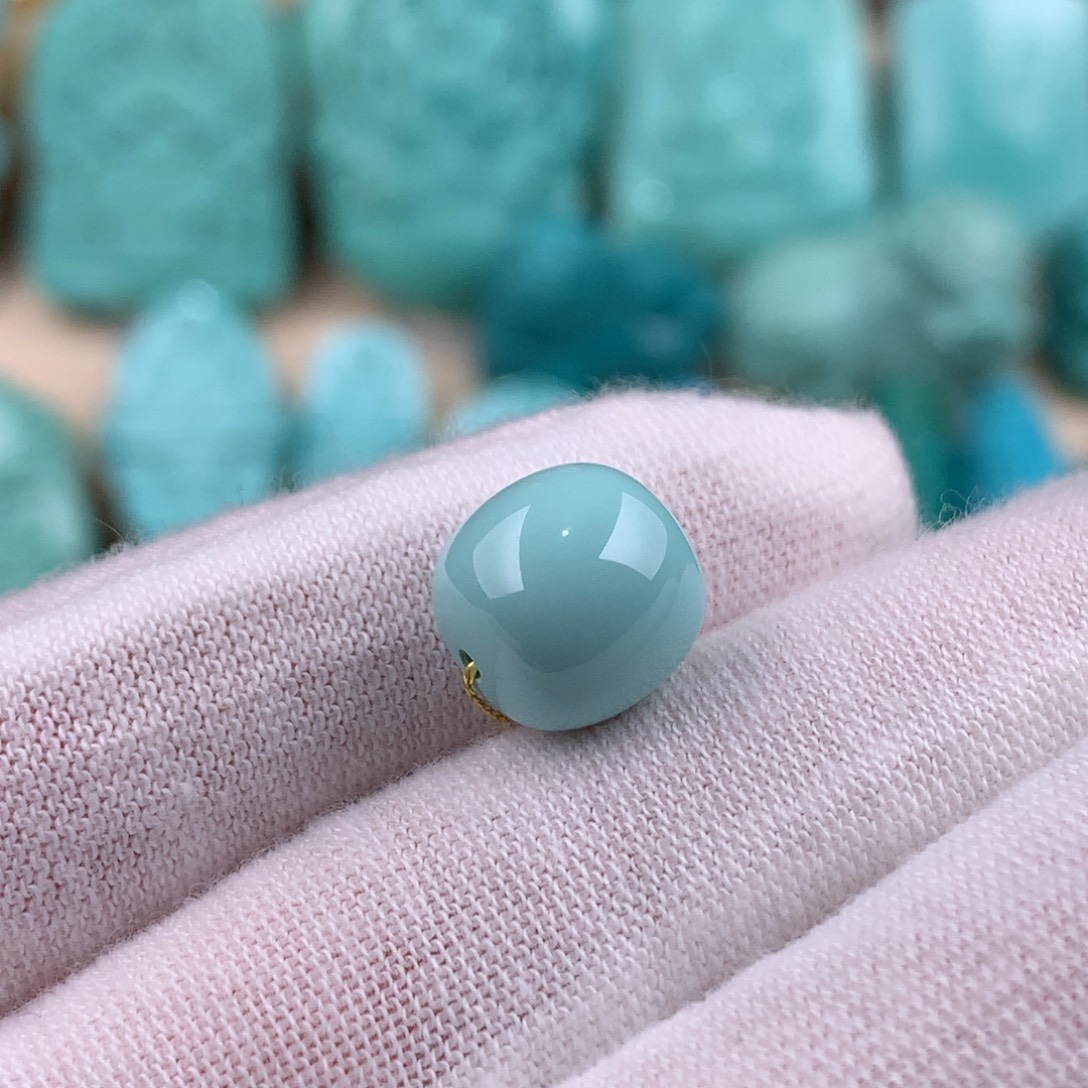 绿松石未镶嵌老型卡10.5