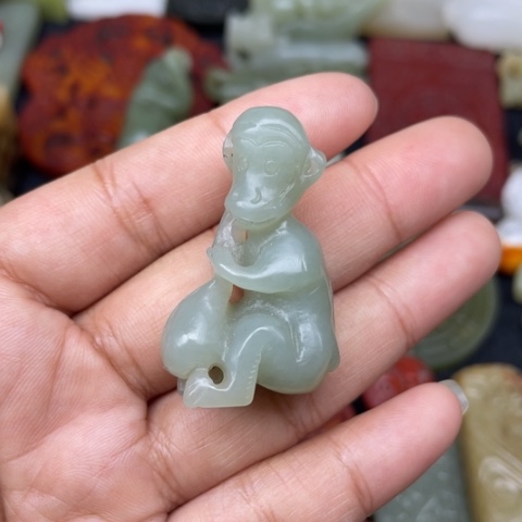 和田玉未镶嵌颈饰101