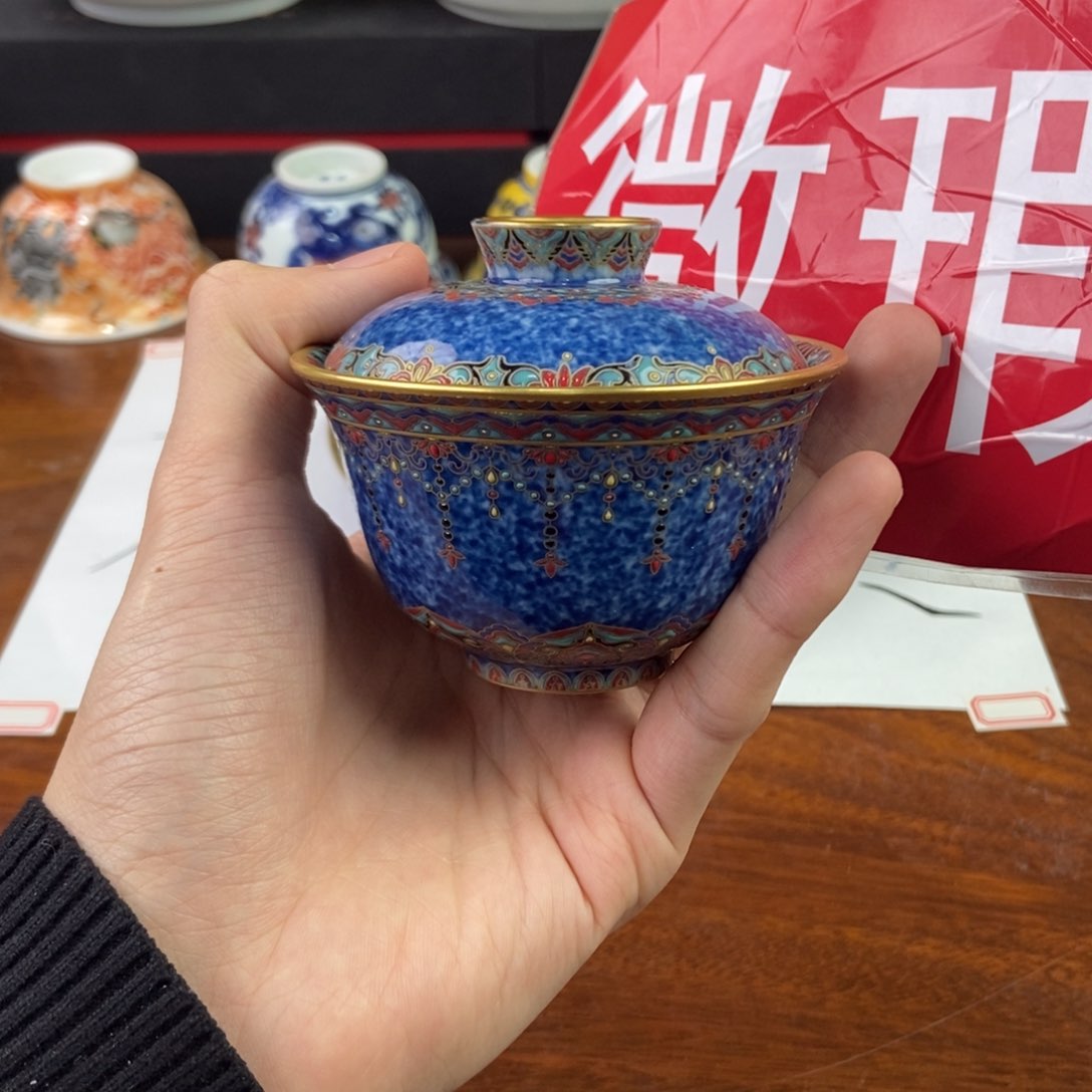 杯景德镇手绘陶瓷艺术