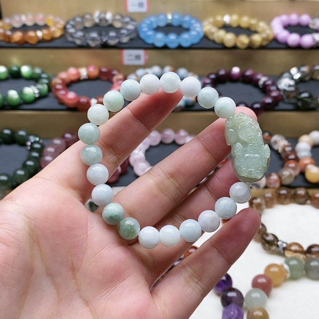 水晶手链未镶嵌绿