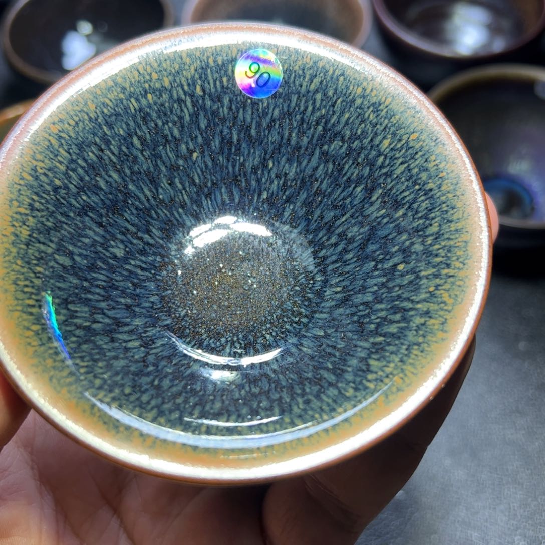 小***干茶盏90建窑建盏主人杯