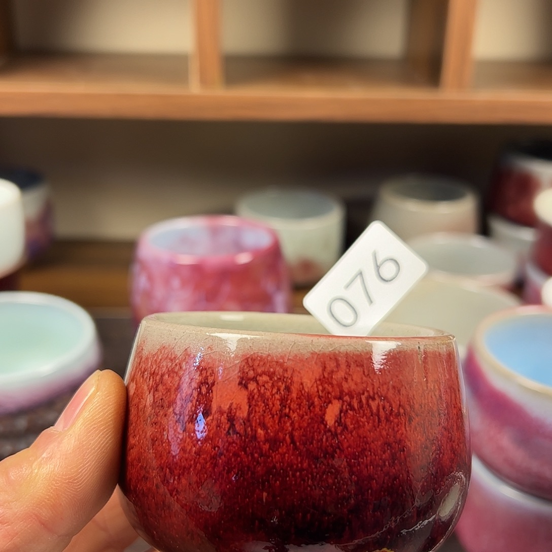 杯子钧瓷#钧瓷#原矿釉#高温#茶器#非遗传承