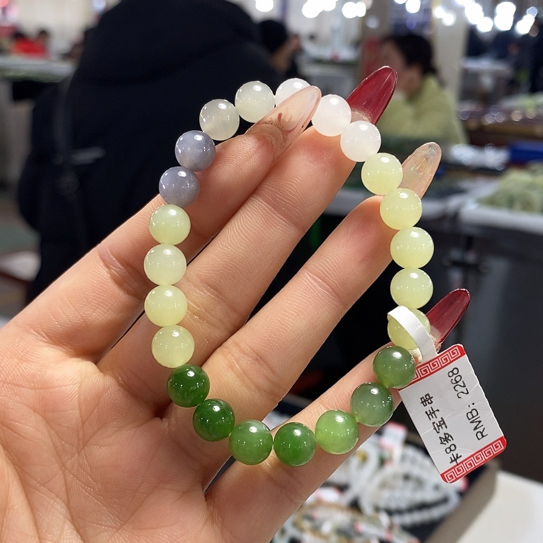 和田玉多宝8mm未镶嵌