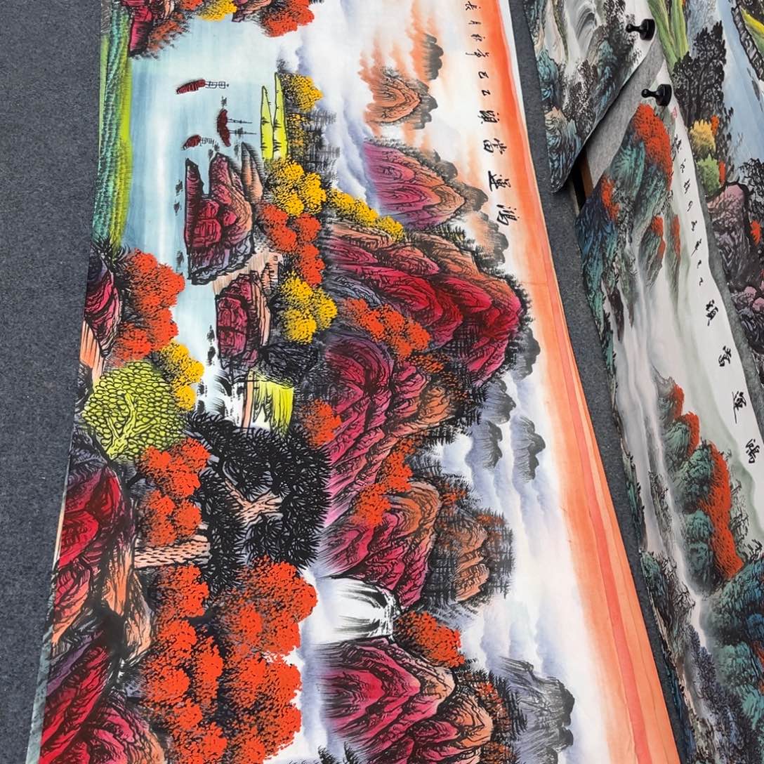 谭***师国画明月的直播间3