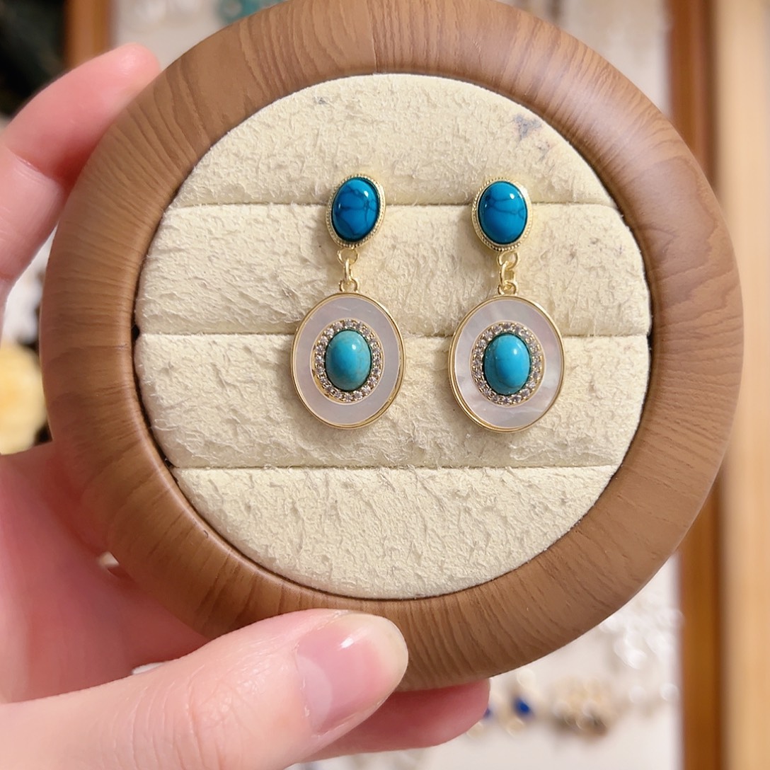 银S925镶嵌淡水珍珠原创手作