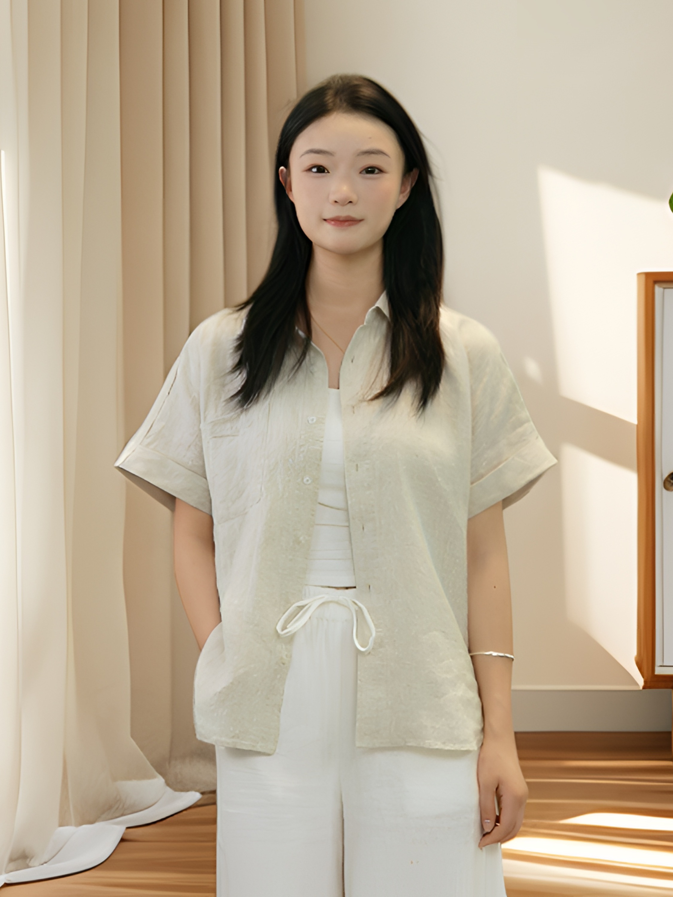 依品麻【工厂捡漏-苏老师】时尚轻奢汉麻亚麻纯麻女装-临时链接