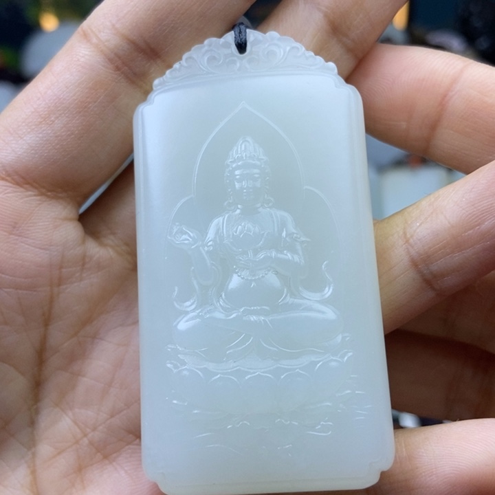 和田玉未镶嵌颈饰ℳ****