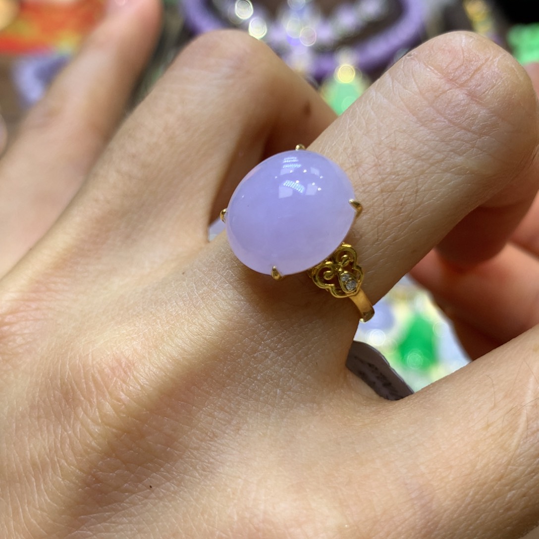 【闪购商品】翡翠18K金镶嵌颈饰翡翠