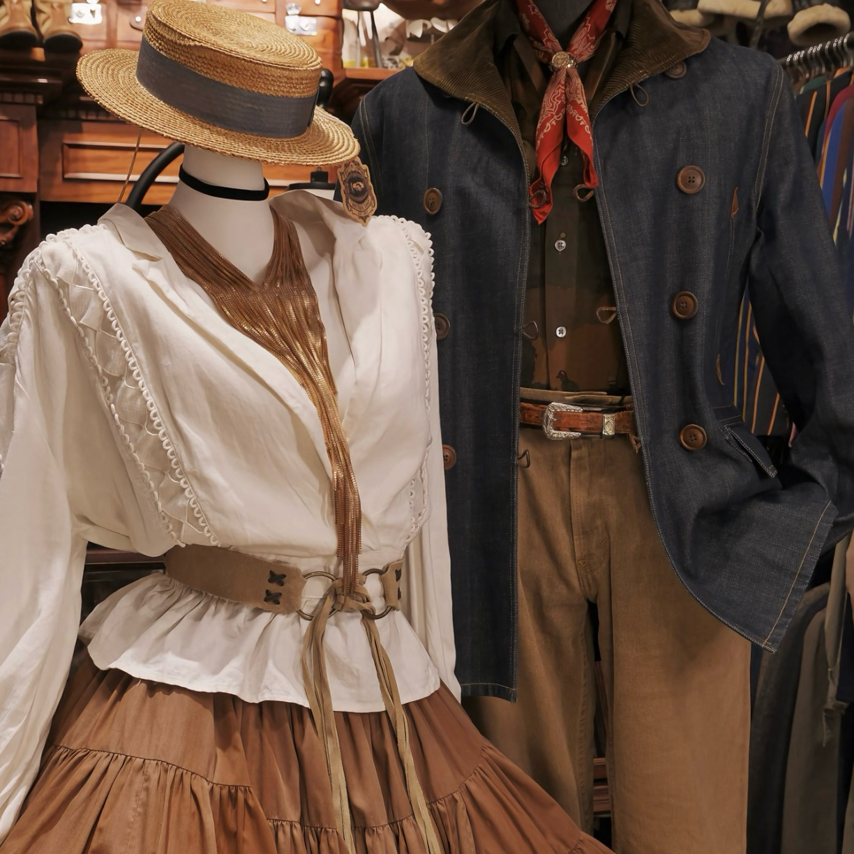 佳遇古着vintage小众复古设计孤品时尚百搭连衣裙