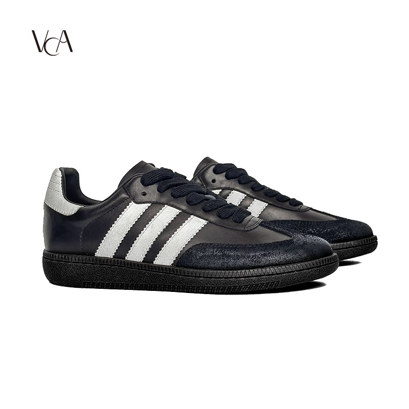 VCA休闲鞋女德训鞋时尚百搭真皮2024新款秋冬透气网红韩版潮鞋