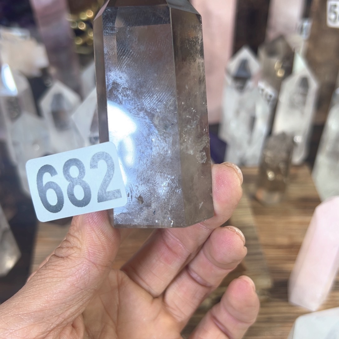 水晶天然水晶，默认微瑕未镶嵌依***z