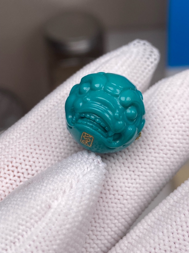 精品原矿大兽珠17mm