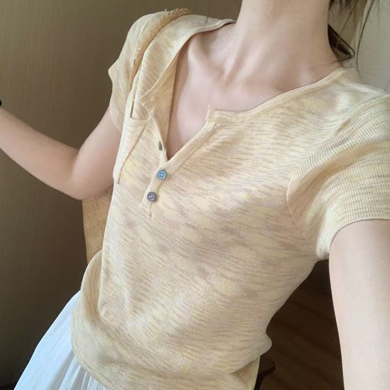 逗逗401到600  J  默认微瑕NO彩条弹力小短袖