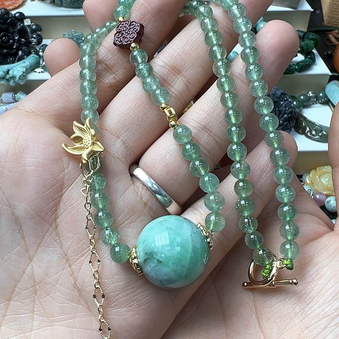 翡翠戒指未镶嵌炸