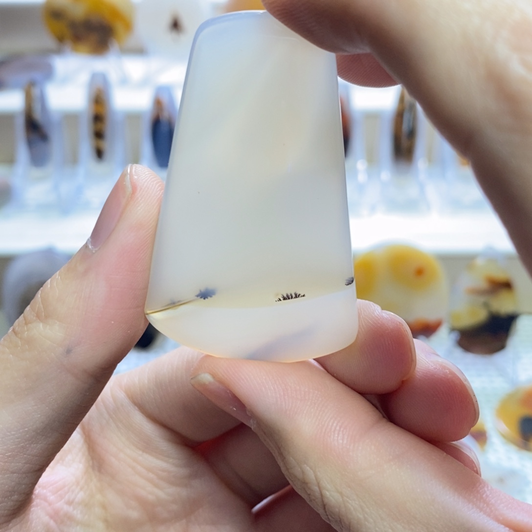 玛瑙/玉髓未镶嵌吊坠(不含链)