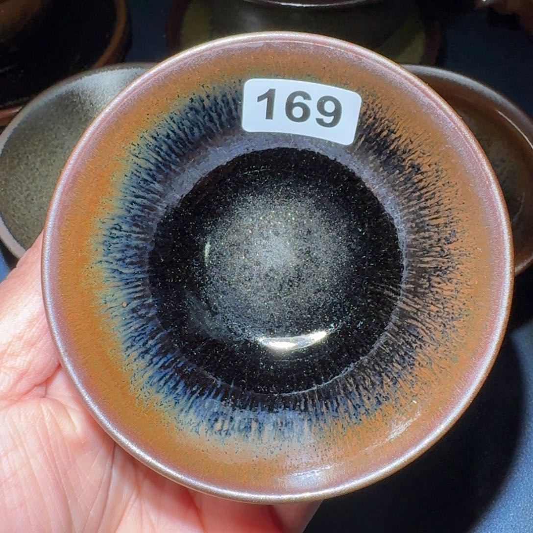 小雨茶盏，手工柴烧，