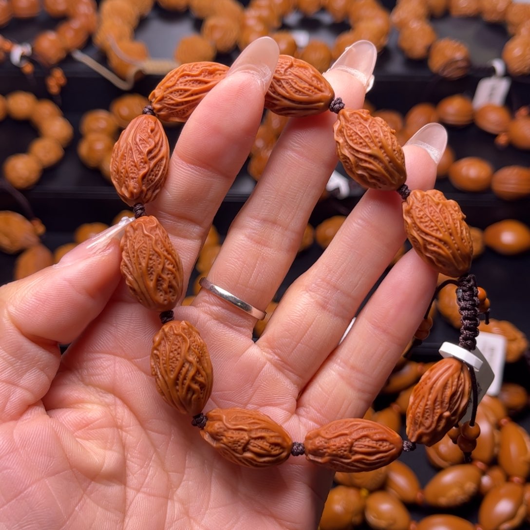 橄榄核吊坠橄榄核手串白菜1.2