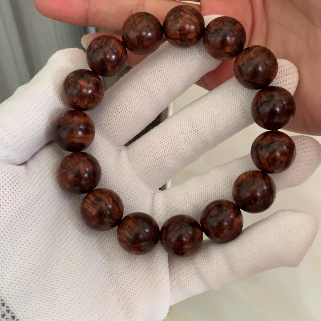 黄花梨/降香黄檀秋*1.5*15手串