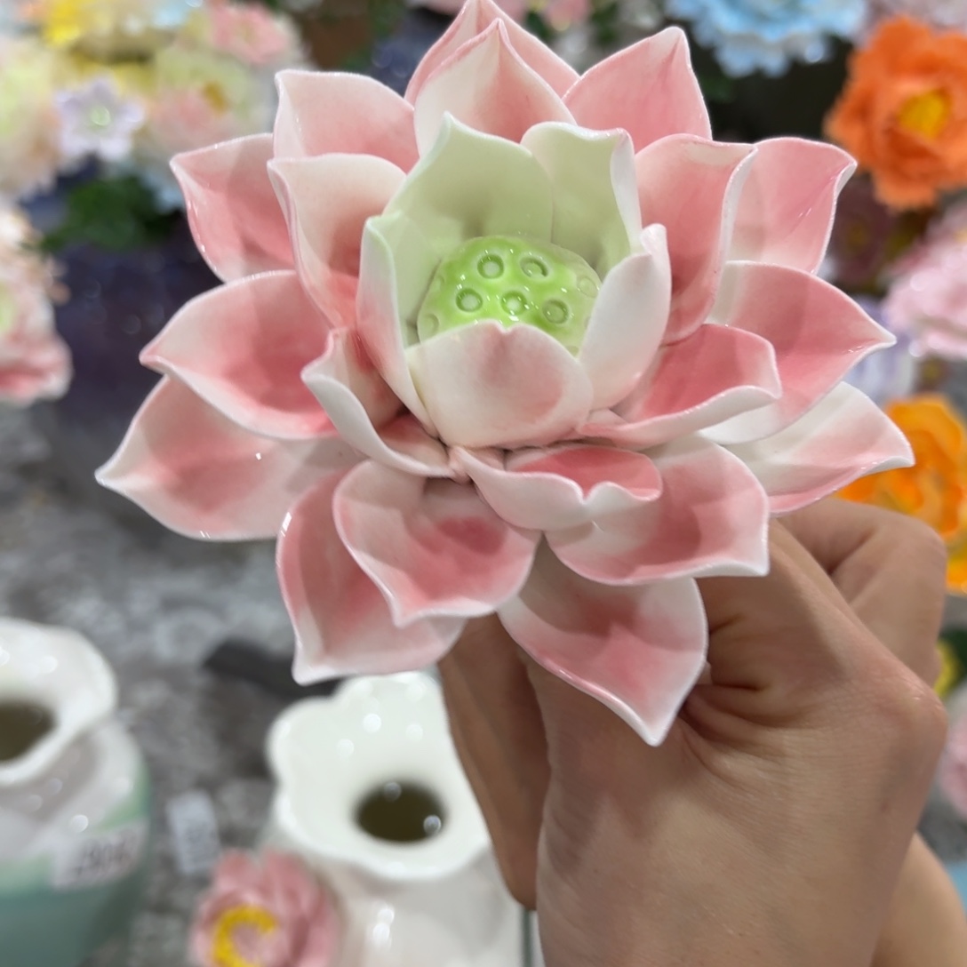 陶瓷花拍满20元发货请勿随意退款