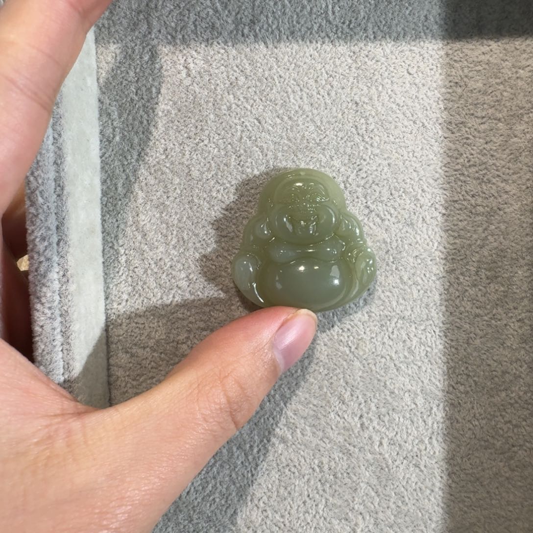 和田玉未镶嵌吊坠(赠链)40晴水