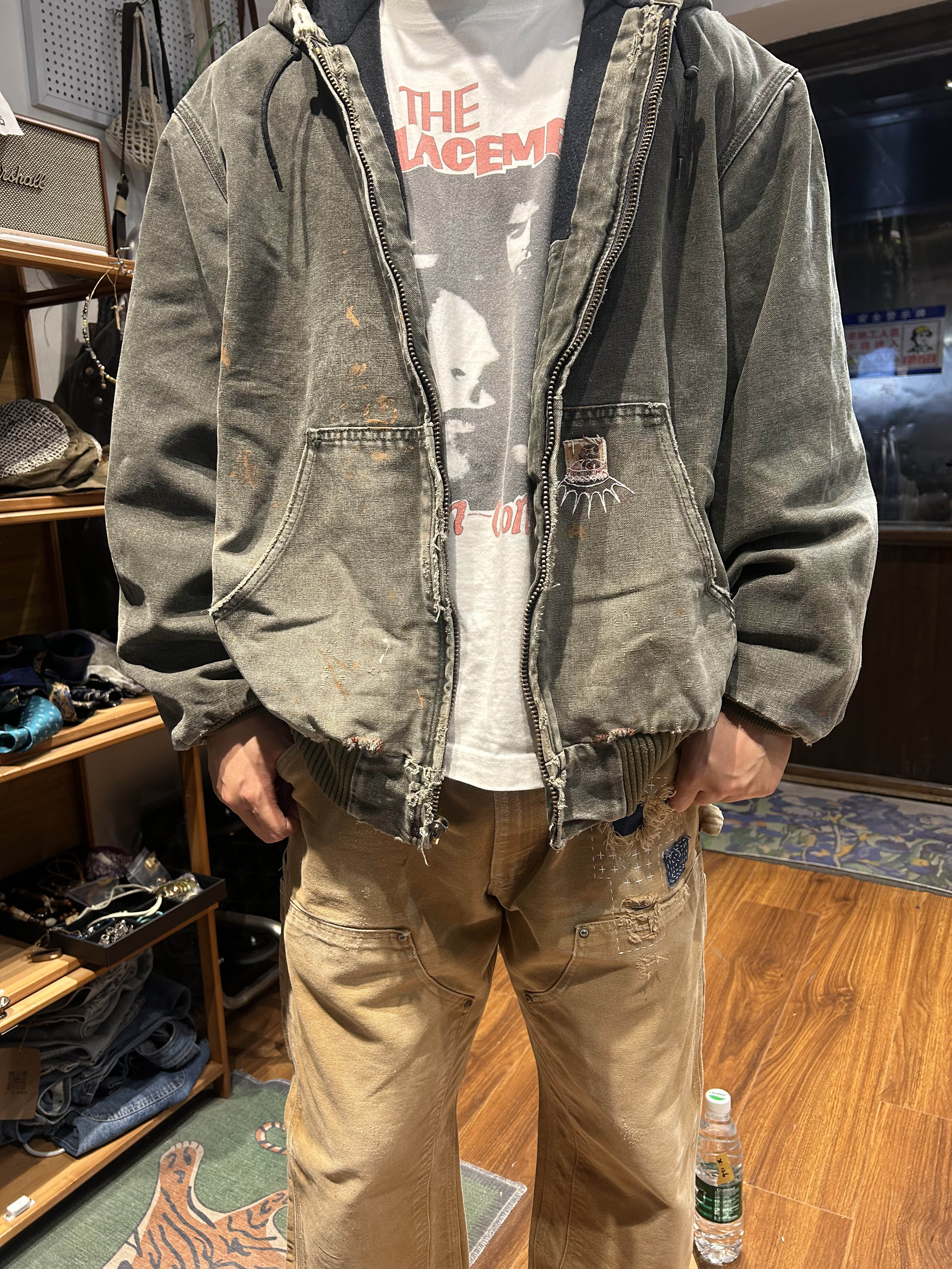 vintage古着外套男士百搭美式风